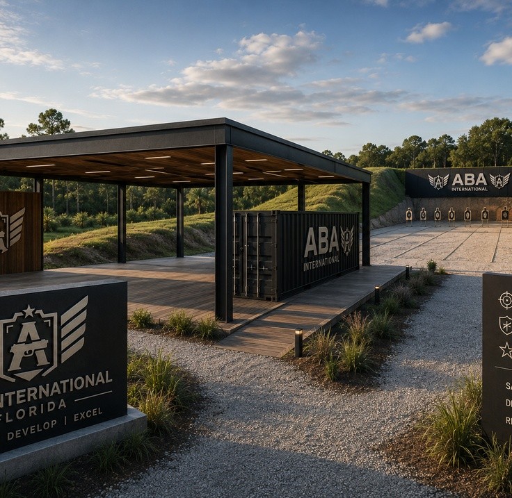 Concept for the future ABA Intl campus entrance in Florida