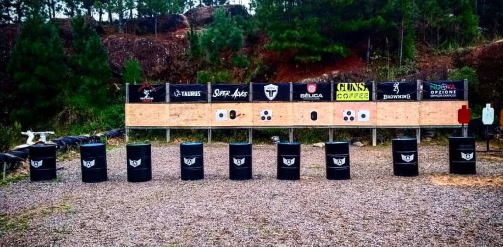 Open-air shooting range concept